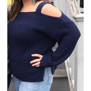 Stitch fix cold shoulder pullover